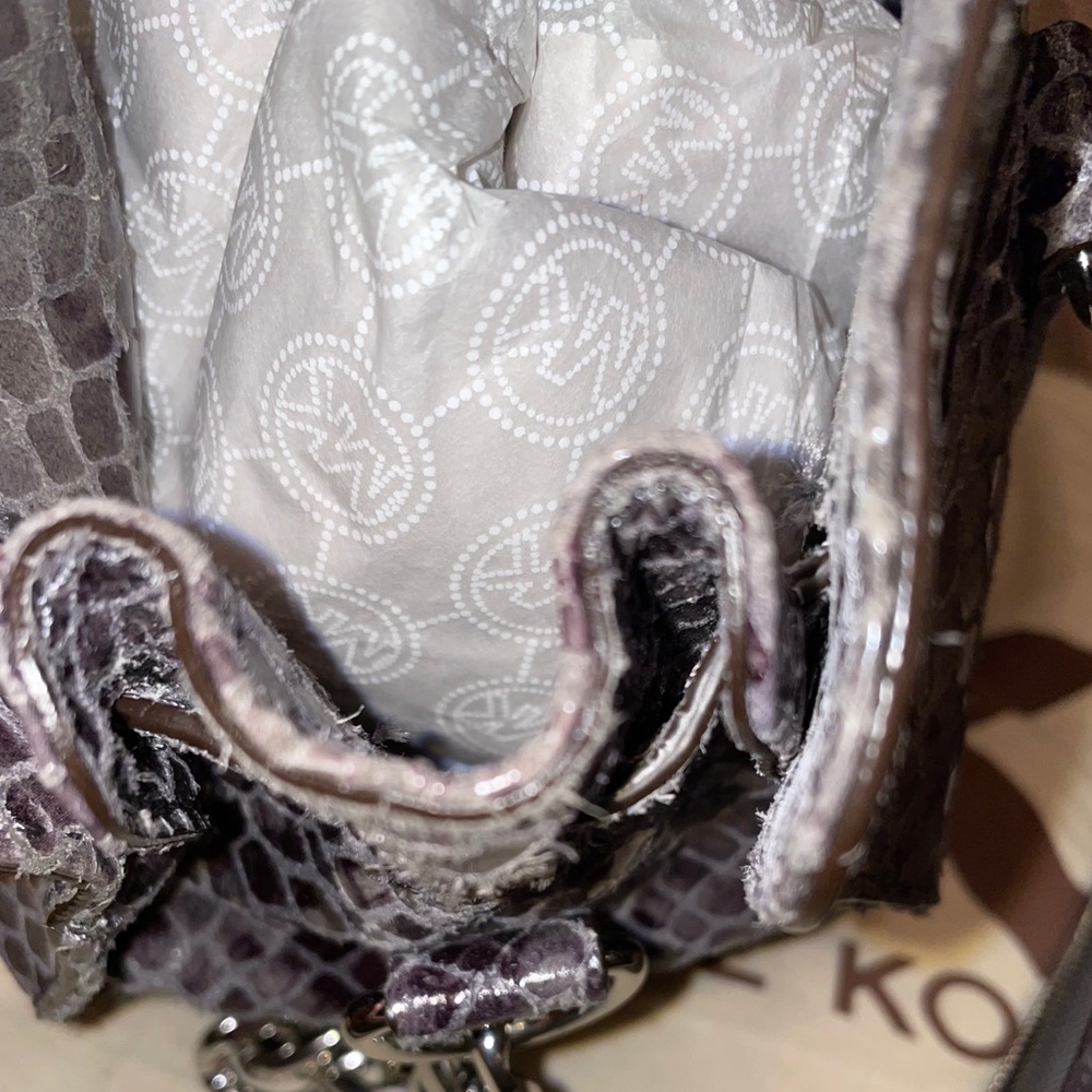 Snakeskin MK Bag - Picture 4 of 8